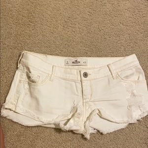 Hollister denim shorts